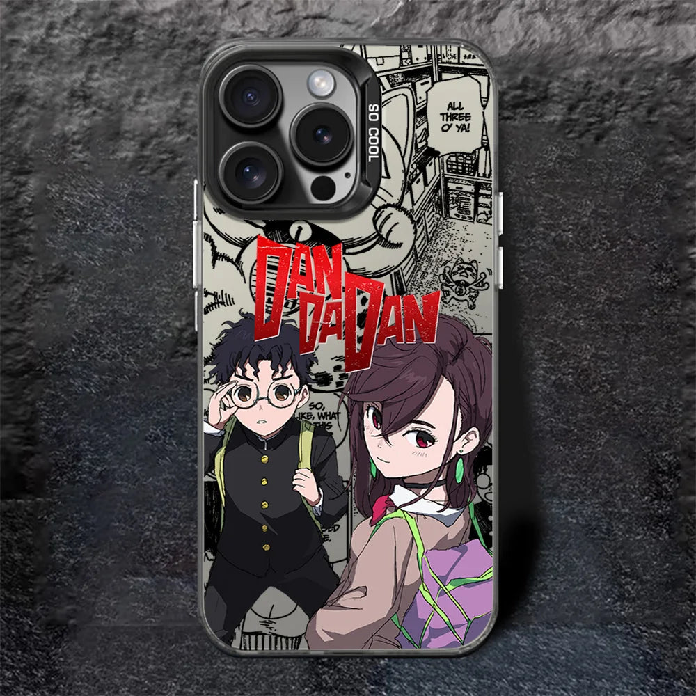 Anime Dandadan Phone Case For iPhone 16 15 14 13 12 11 mini Pro Max X XR XSMAX 8 7 Plus Anti Fall Matte Back Cover