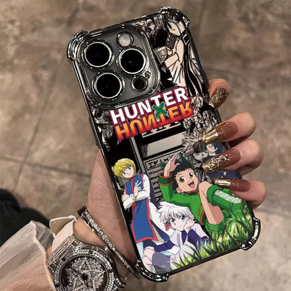 Anime Hunter X Hunter Phone Case For iPhone 17 17e 16e 16 15 14 13 12 11 Pro Max X XR XSMax 7 8 Mini Air Plus Anti-Fall Airabag
