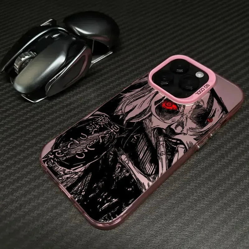 Tokyo Ghoul Black Art Phone Case for Samsung Galaxy S26 S25 S24 S23 S22 S21 S20 Note20 FE Ultra Edge Plus 4G 5G Anti Fall Matte