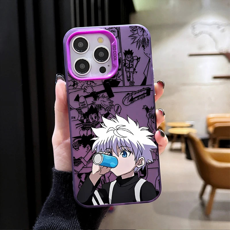 Phone Case For Samsung Galaxy S23 S24 S25 S22 Ultra S21 Plus FE A56 A36 A26 5G A16 A06 4G Note 20 Anime Killua Hunter X Hunters