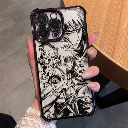 Cool Anime Narutos Plating Phone Case for Oppo Realme Note 80 16 C85 15T C71 C75 C55 C53 C30 C35 14 13 Pro Plus 4G 5G Anti-Fall
