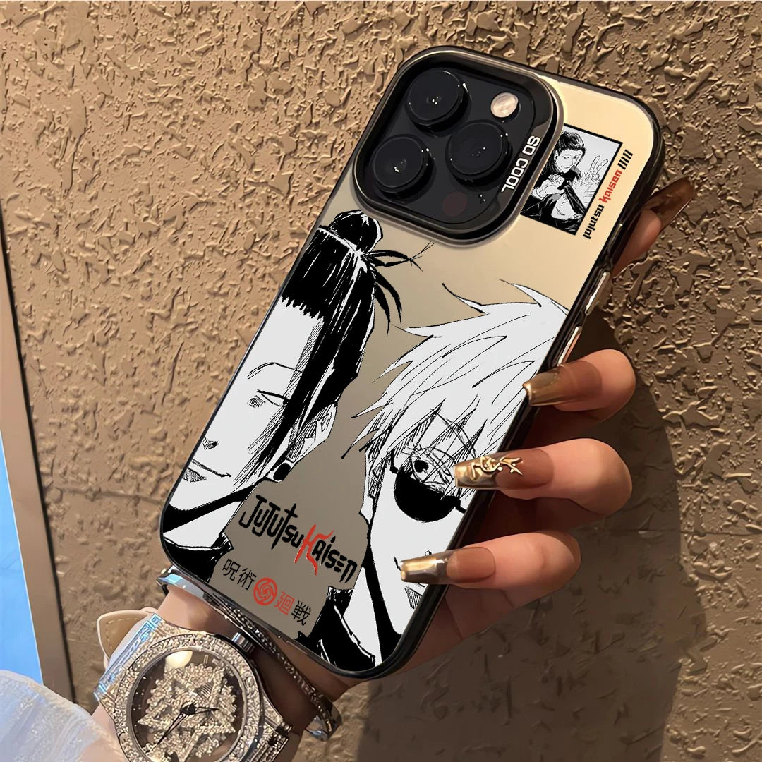Comics Jujutsus Kaisens Satoru Gojo Phone Case For iPhone 16 15 14 13 12 11 Pro Max X XR XSMAX 8 7 Plus Candy Matte Back Cover