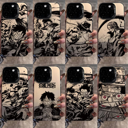 HOT Anime Ones Pieces Phone Case For iPhone 17 17e 16e 16 15 14 13 12 11 mini Pro Max X XR XSMAX Air Plus Anti Fall Matte Cover