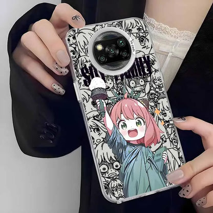 SPY×FAMILY Anya Forger For Xiaomi Redmi Note 15 14 13 12 11E 11S 11 Pro Plus Lite Max Colorful Funda Silicone Soft Phone Case