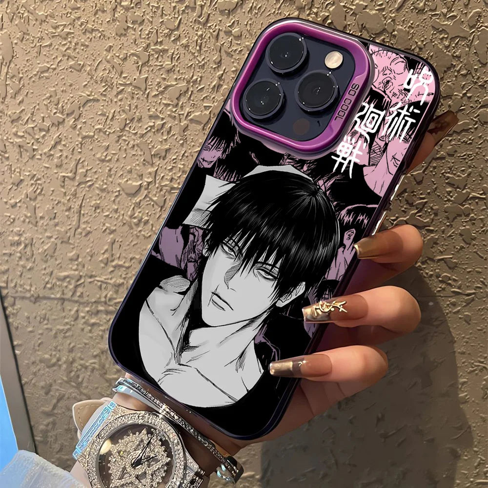 F-Fushiguro T-Toji Phone Case For iPhone 17 16e 16 15 14 13 12 11 mini Pro Max X XR XSMAX 8 7 Air Plus Anti Fall Matte Cover