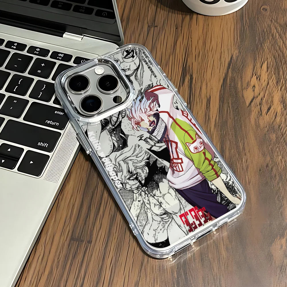 Anime Hot Dandadan Phone Case for Xiaomi Redmi A3 A5 10C 12 13 13C 14C Note10 11 12 13 14 Pro Plus 4G 5G Transparent Soft Cover