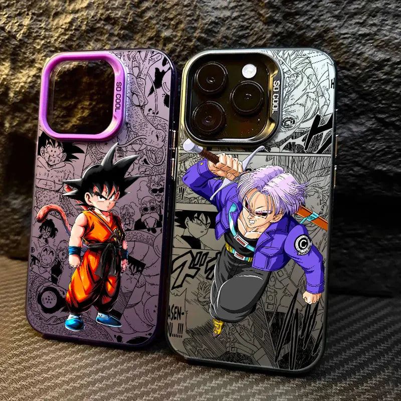 Anime GokuS Trunks CoqueS DragonS BallS Phone Case For iPhone 17 17e 16e 16 15 14 13 12 11 mini Pro Max Air Plus Anti Fall Cover