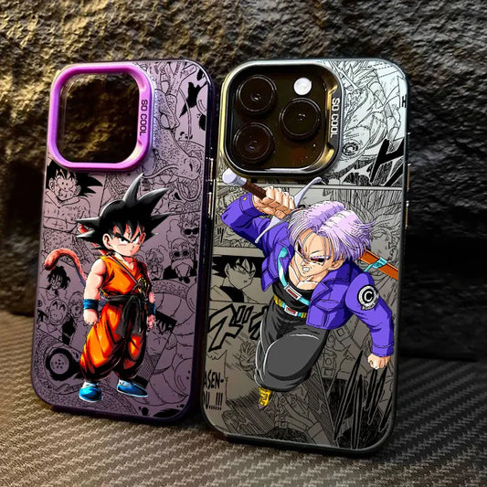 Anime GokuS Trunks CoqueS DragonS BallS Phone Case For iPhone 17 17e 16e 16 15 14 13 12 11 mini Pro Max Air Plus Anti Fall Cover