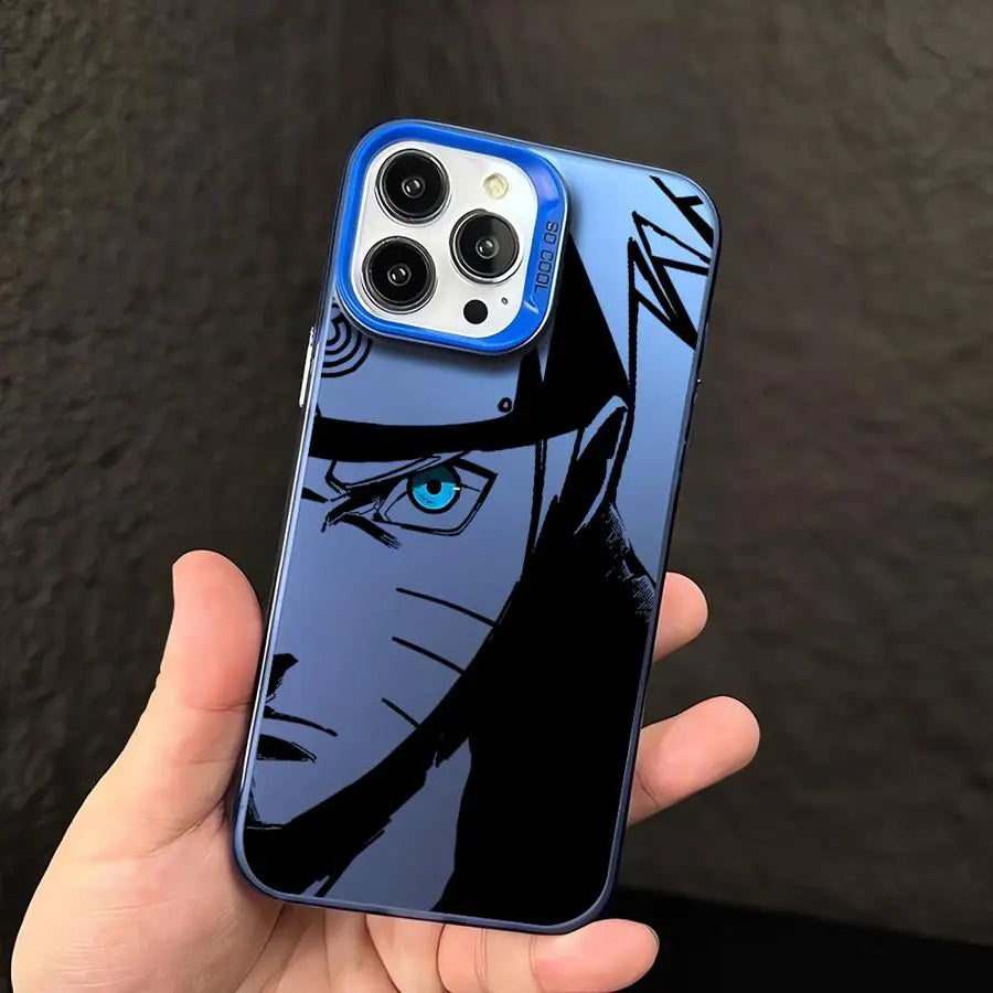 Soft Cover Phone Case for iPhone 13Pro 14 Pro MAX 15 Plus 12 13 16Pro 11 16 16e Anime N-N-arutoS