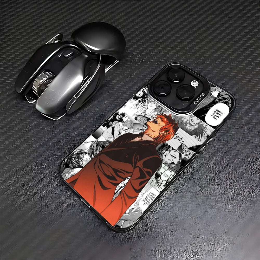 Anime Death Note Phone Case For iPhone 17 Air 16 e 15 14 13 12 11 Pro Max Plus Mini SE2020 2022 Matte Shockproof Back Cover