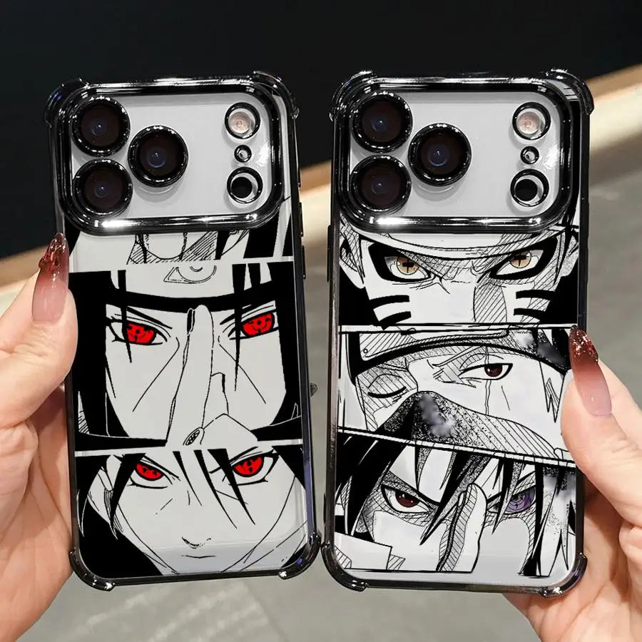 Anime NN-arutoS Clear Cover Case for iPhone 17 Air 16 15 14 Plus 16e 13 12 11 Pro Max