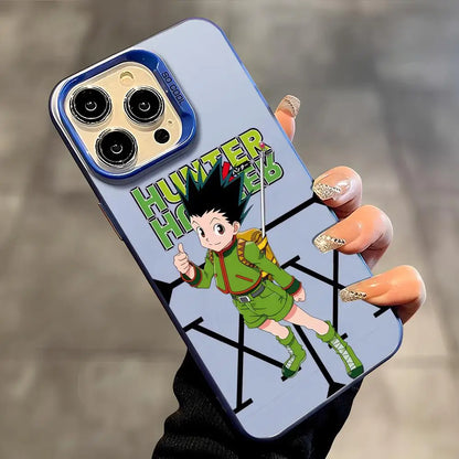 Games H-HUNTER HUNTER Phone Case For IPhone 17 16 15 14 13 12 11 Pro Max Air Matte Laser Aurora Shockproof Phone Case