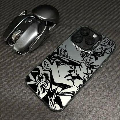 Anime JoJos Bizarre Adventure Phone Case For iPhone 17 16e 16 15 14 13 12 11 mini Pro Max XR XSMAX 8 7 Air Plus Anti Fall Matte