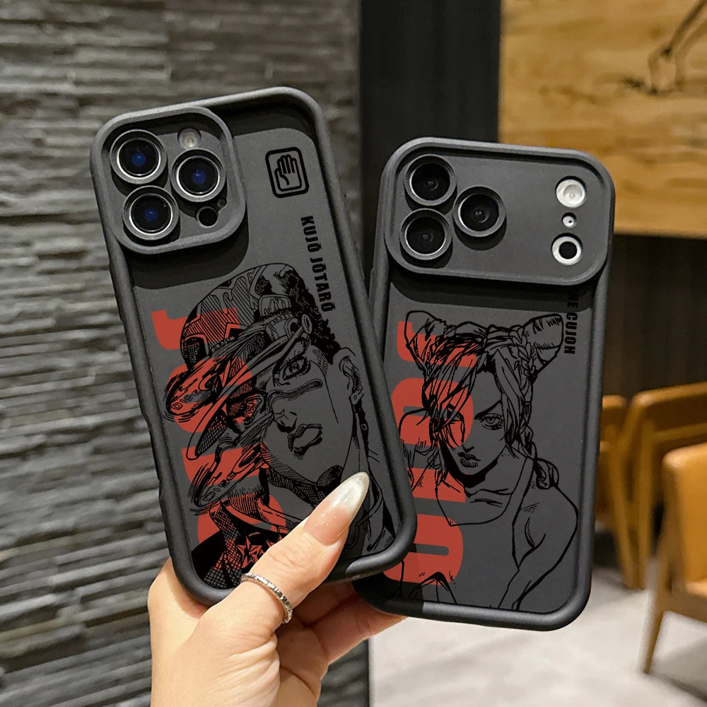JoJo Bizarre Adventure Phone Case for Motorola Moto G86 G85 G84 G75 G60 G54 G53 G52 G35 G34 G32 EDGE 70 60 E40 E32 E22 5G Cover