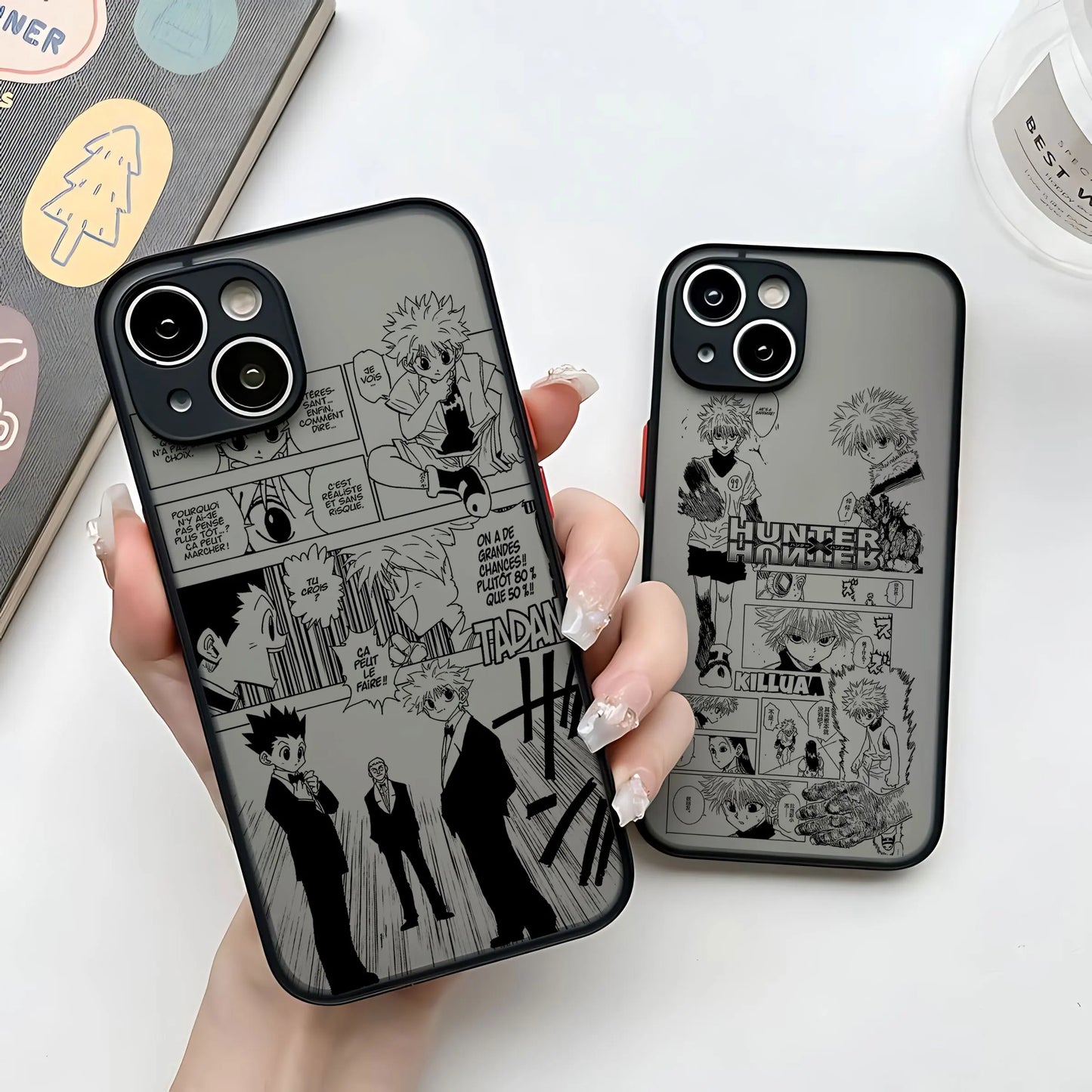 Anime New Hunter x Hunter Phone Case For iPhone 17 16e 16 15 14 13 12 11 Pro Air Max X XR XSMax 7 8 Plus Matte Clear Back Cover