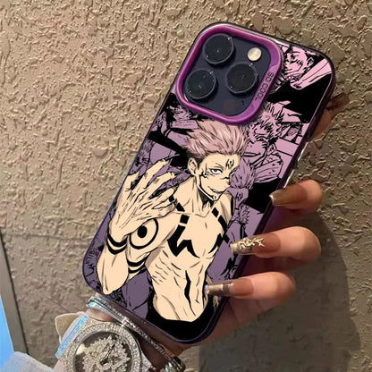 Jujutsu Kaisen Sukuna Gojo Satoru Anime Coque Phone Case For iPhone 17 16e 16 15 14 13 12 11 Pro Max Air Plus Anti Fall Cover