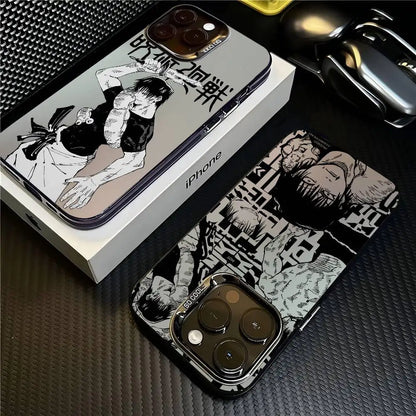 J-Jujutsu Toji Kaisen F-Fushiguro  For iPhone 17 16 15 14 13 12 11 Pro MAX Matte Shockproof Back Anti Fall Matte Cover