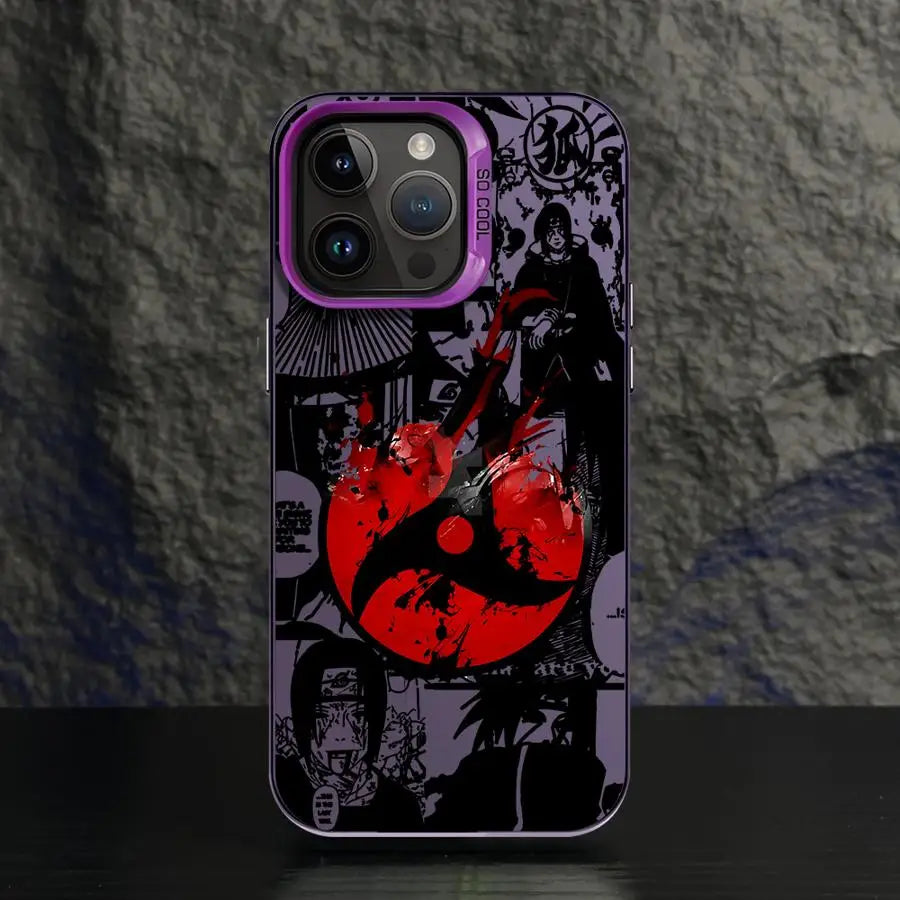 N-N-arutos-Akatsukis-ITACHI Phone Case for iPhone 16e 11 12 13 Pro Max 17 Air 14 15 16 Plus Soft Cover