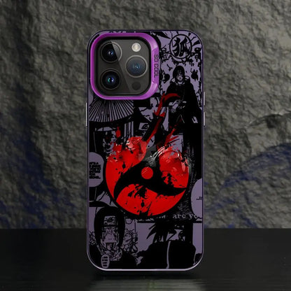 N-N-arutos-Akatsukis-ITACHI Phone Case for iPhone 16e 11 12 13 Pro Max 17 Air 14 15 16 Plus Soft Cover