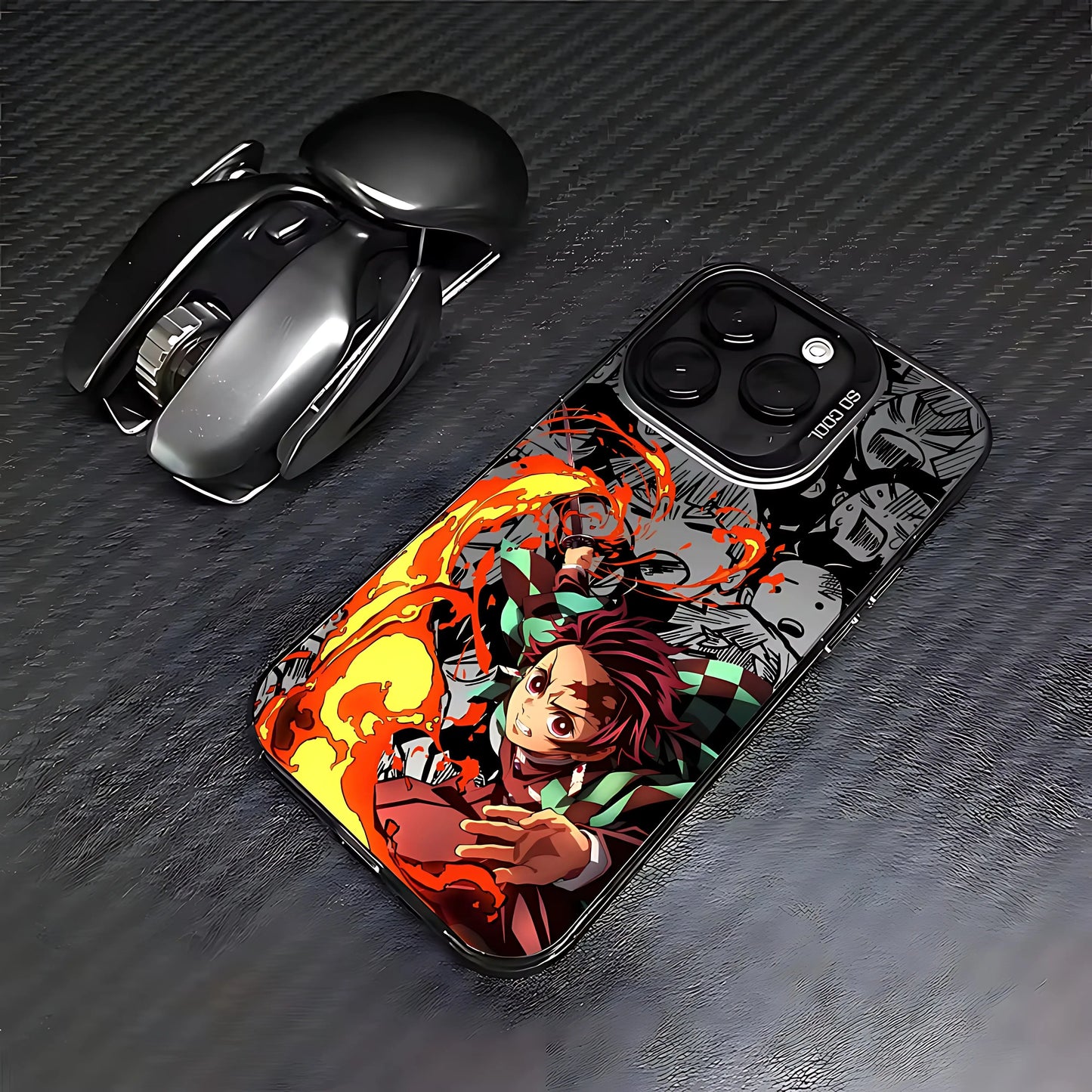 Anime D-Demons Slayers Phone Case For iPhone 17 16e 16 15 14 13 12 11 mini Pro Max X XR XSMAX 8 7 Air Plus Anti Fall Matte Cover
