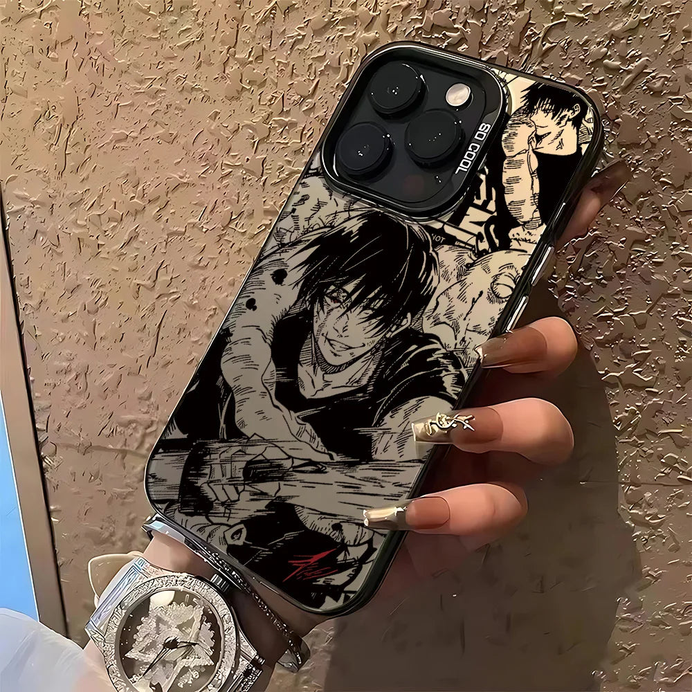 F-Fushiguro T-Toji Phone Case For iPhone 17 16e 16 15 14 13 12 11 mini Pro Max X XR XSMAX 8 7 Air Plus Anti Fall Matte Cover