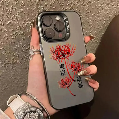 Tokyo Ghoul Black Art Phone Case for Samsung Galaxy S26 S25 S24 S23 S22 S21 S20 Note20 FE Ultra Edge Plus 4G 5G Anti Fall Matte