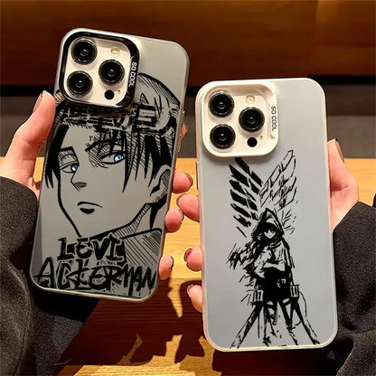 Phone Case For Apple iPhone 17 Air 16E 15 14 Plus 13 12 11 Pro Max Mini Funda Cover A-Attack on Titan Eren
