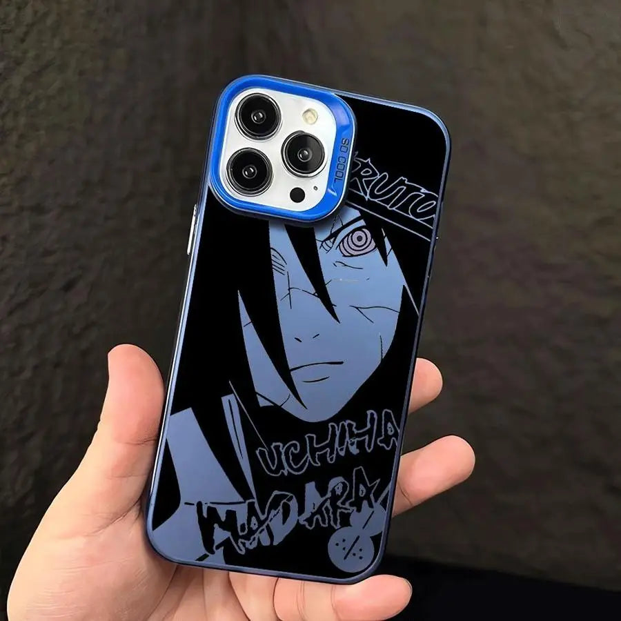 Naruto Uchiha Madara Case for iPhone 16e 14Pro 11 13 Pro MAX 12 XR 14 16Pro 15 XS MAX Soft Cover