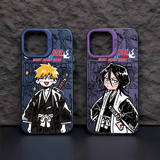 BLEACH Anime For Apple iPhone 17 16E 16 15 14 13 12 mini Pro Max Plus Cover Funda Silicone Soft Capa Colorful Phone Case