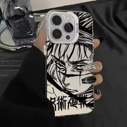 Anime Jujutsu Kaisen Graphic Phone Case for iPhone 17 Air 16 15 14 11 Pro 13 12 Mini 8 7 Matte Bumper Shockproof Hard Cover