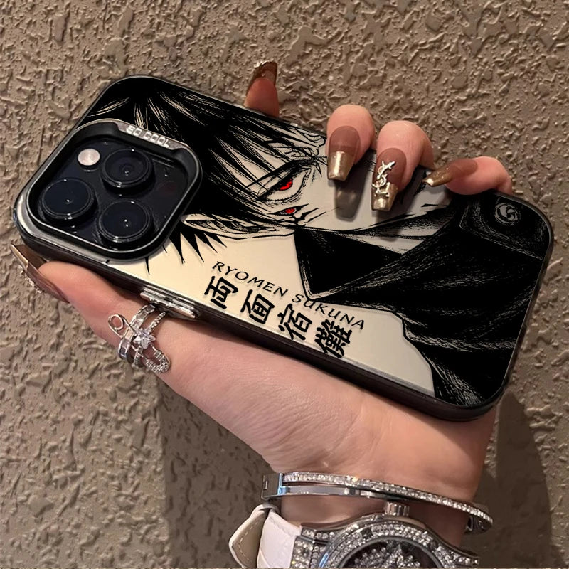Anime Jujutsu Kaisen Ryomen Sukuna Phone Case for iPhone 12 17 Air Pro Max 16 15 11 14 13 Pro Max XS X XR Plus 8 7 SE 2020 Cover