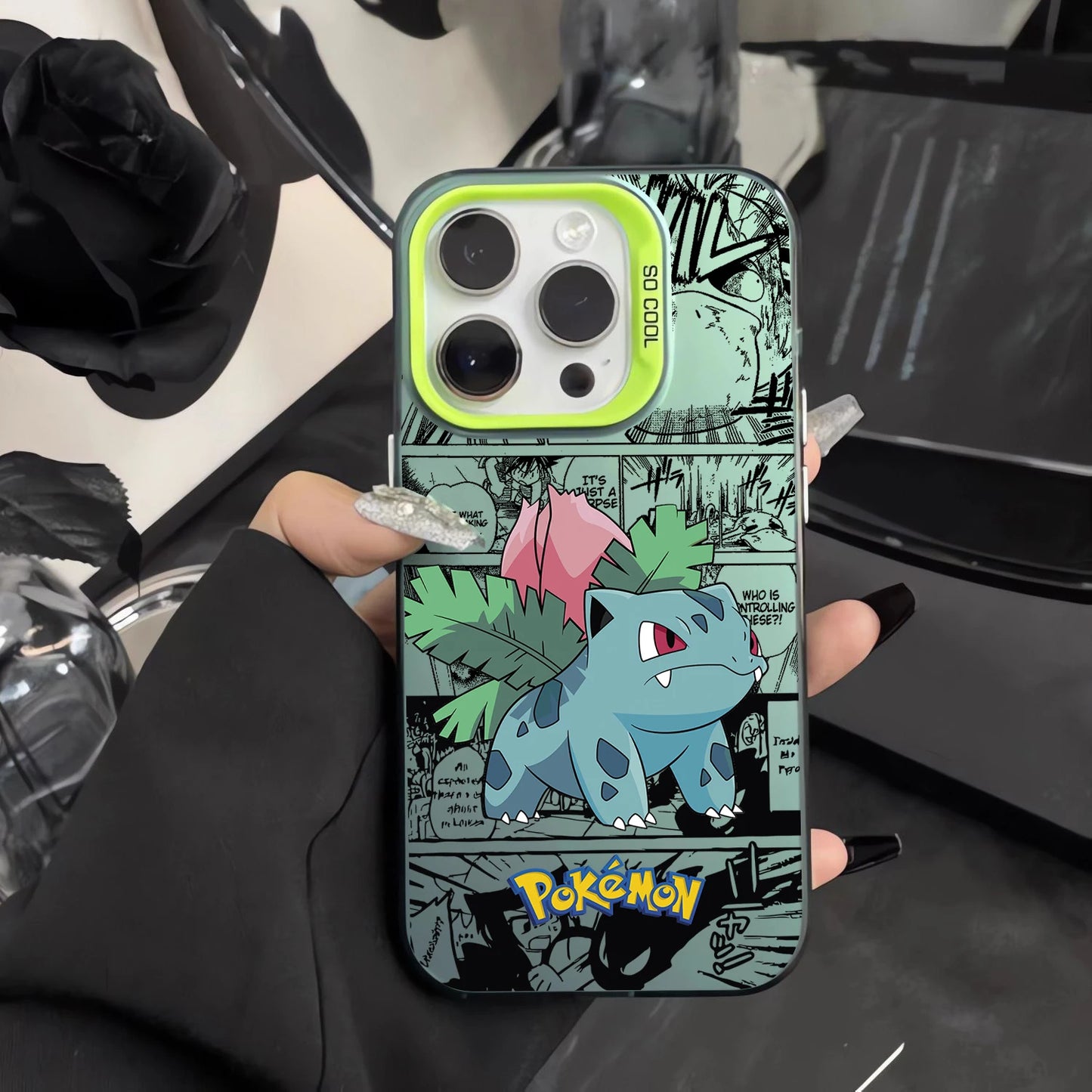 Cartoon Phone Case For PokemonS iPhone 16 15 14 13 12 11 Pro Max X XR XSMAX 8 7 Plus Candy Matte Shockproof Back Cover