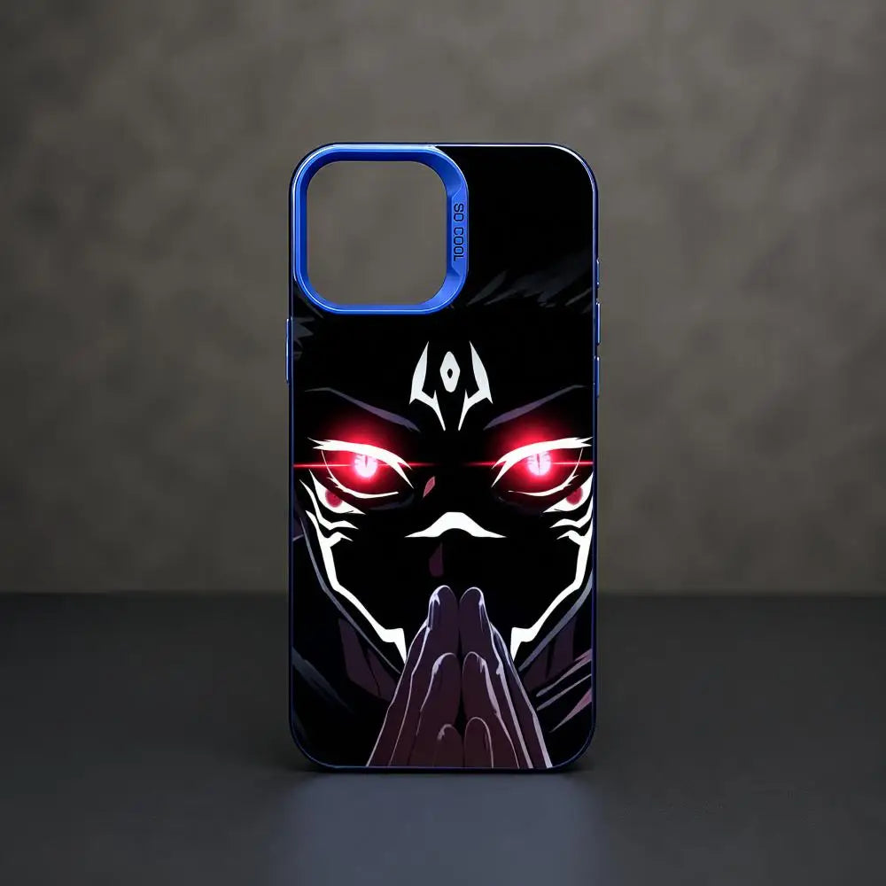 Jujutsu Kaisen Merchandise Phone Case For iPhone 11/12/13/14/15/16/17 Pro Max Color Gradient TPU Case Shockproof Cover