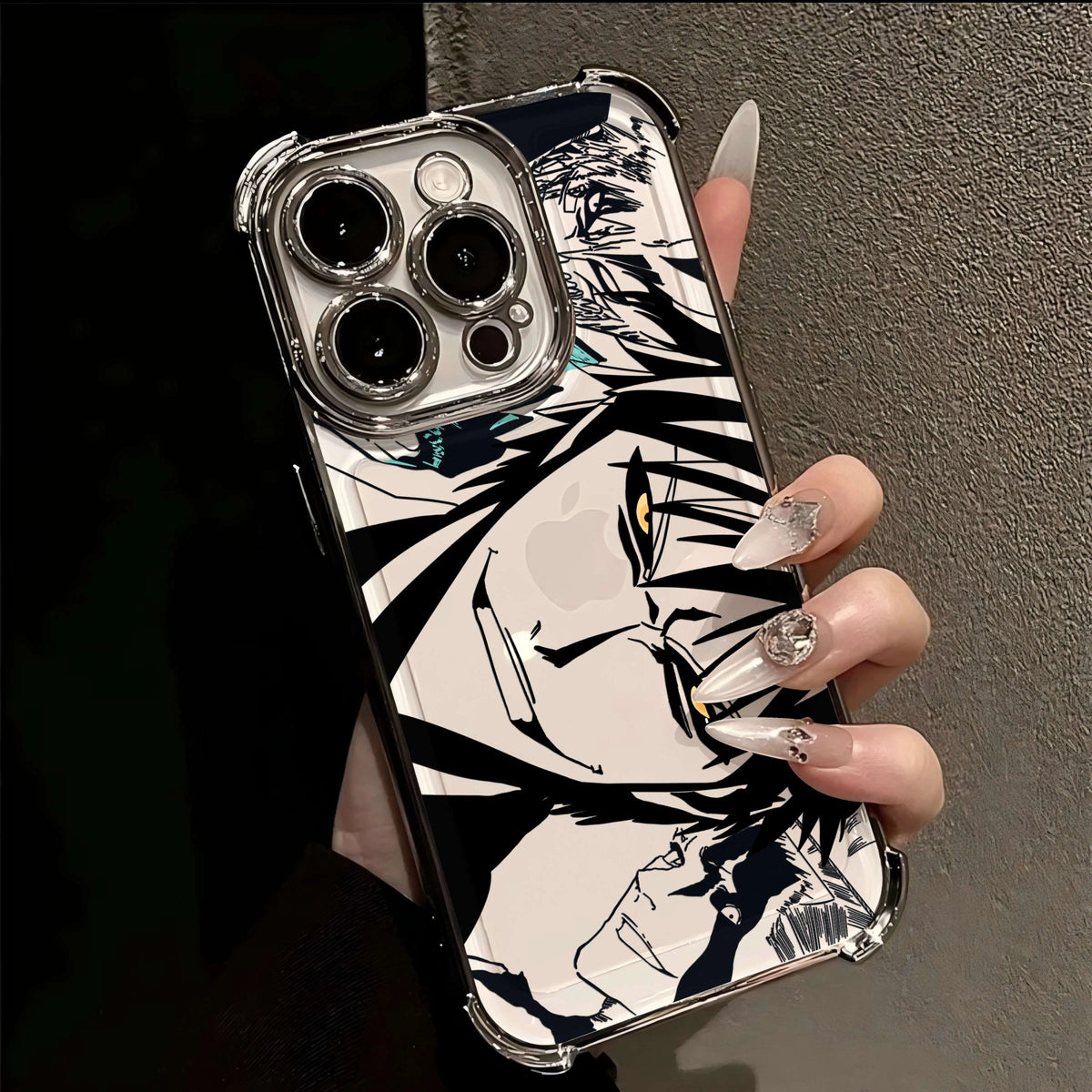 Hot Anime B-Bleachs IchigoesPlating Case for IPhone 16 15 14 13 12 11 Pro Max X XR XSMax 7 8 6 Plus Anti-Fall Airabag Back Cover