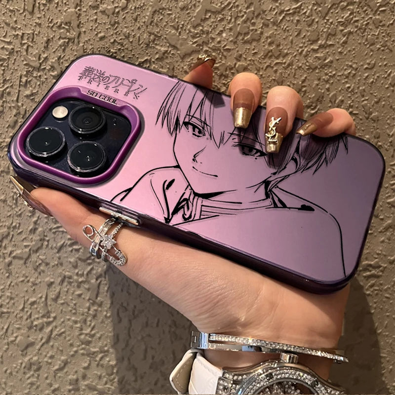 Anime Frieren Couple Hard PC Case for Samsung Galaxy S23 S24 S25 S22 Ultra S21 Plus FE A56 A36 A26 5G A16 A06 4G Note 20 Cover