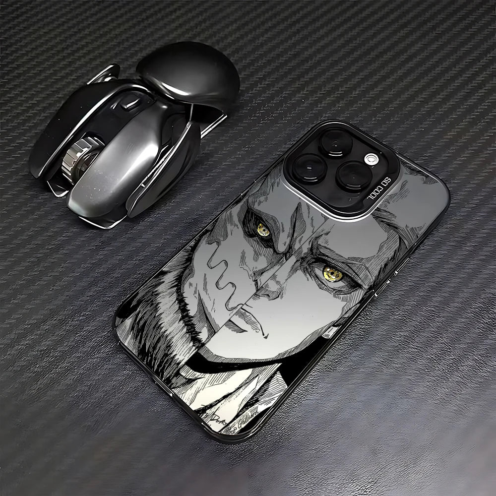 Luxury Hot Anime Attack On Titan Phone Case For iPhone 17 16e 16 15 14 13 12 11 mini Pro Max X XR Air Plus Anti Fall Matte Cover