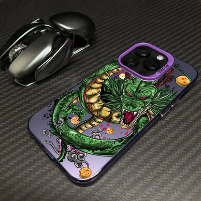 Phone Case For iPhone 17 17e 16 15 14 13 12 11 mini Pro Max X XR XSMAX 8 7 Air Plus Anti Fall Matte Cool Dragons Balls Cartoon