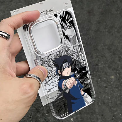 Anime Uchihas Sasukes Phone Case For iPhone 17e 17 16e 16 15 14 13 12 11 mini Pro Max X XR XSMAX 8 7 Air Plus Clear