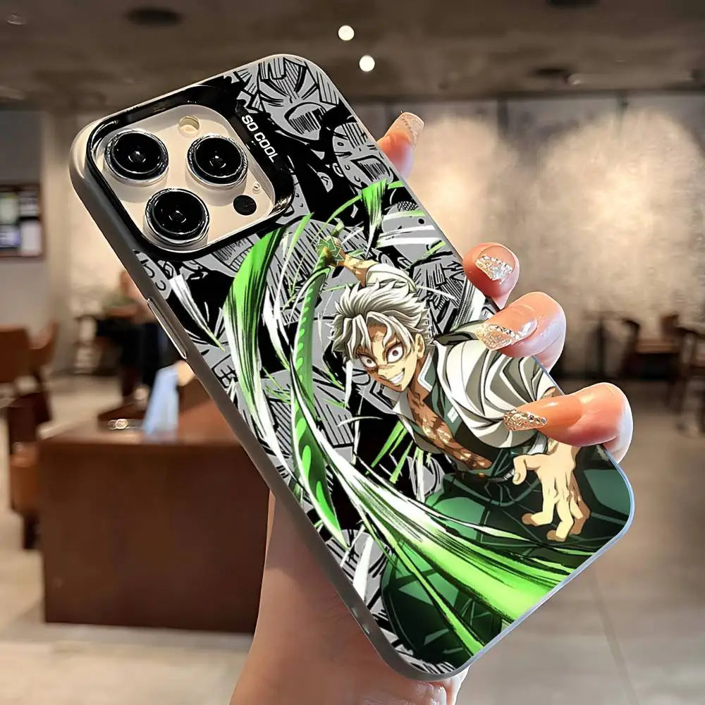 K-Kimetsus No Y-Yaibas Phone Case For IPhone 17 16 15 14 13 12 Mini 11 8 7 Pro Max Plus Colorful Phone Case