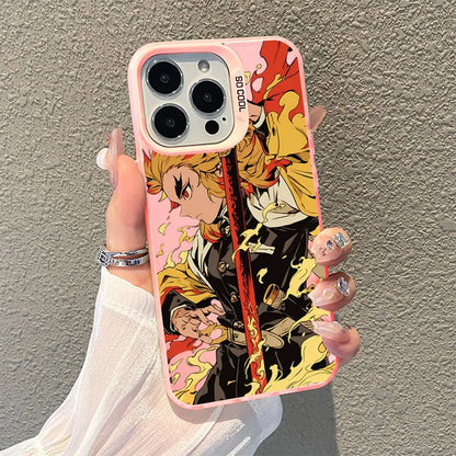 Kyojuro Rengoku Phone Case For IPhone 17 16 15 14 13 12 Mini 11 8 7 Pro Max Plus Colorful Phone Case