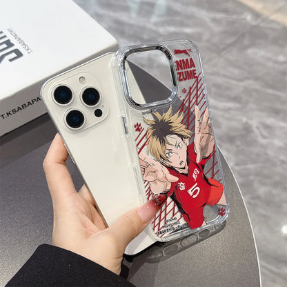 Hot Anime Haikyuu Hinata Shoyo Phone Case For iPhone 17 16e 16 15 14 13 12 11 mini Pro Max X XR XSMAX 8 7 Air Plus Soft Cover