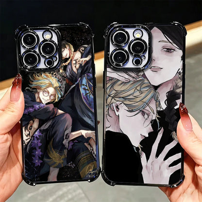 Tokyo Revengers Ran Haitani Rindou Plating Phone Case For Xiaomi Poco X6 X7 X8 Pro Max X5 X3 M8 M7 M5S Redmi 15C 15 14C 13C 17T