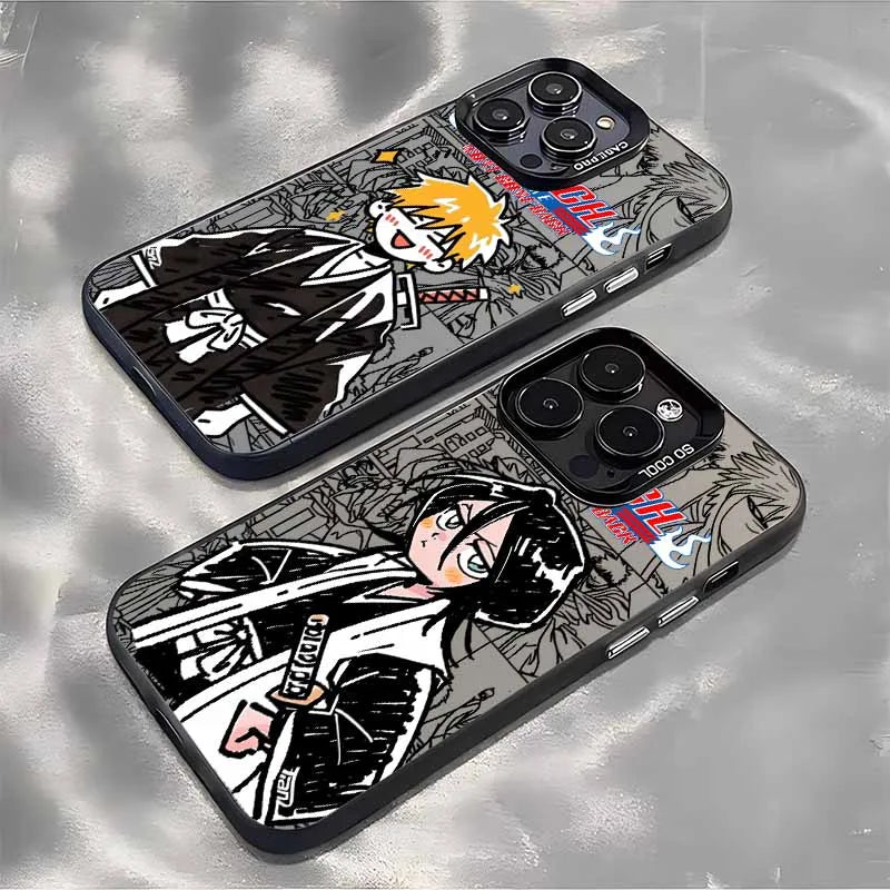 BLEACH Anime For Apple iPhone 17 16E 16 15 14 13 12 mini Pro Max Plus Cover Funda Silicone Soft Capa Colorful Phone Case