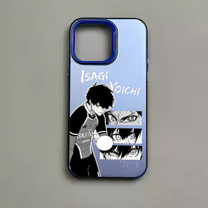Anime Blue Lock Phone Case For iPhone 16 e 15 14 13 12 11 Pro Max Plus Mini X XS XR SE 2020 2022 Funda Coque