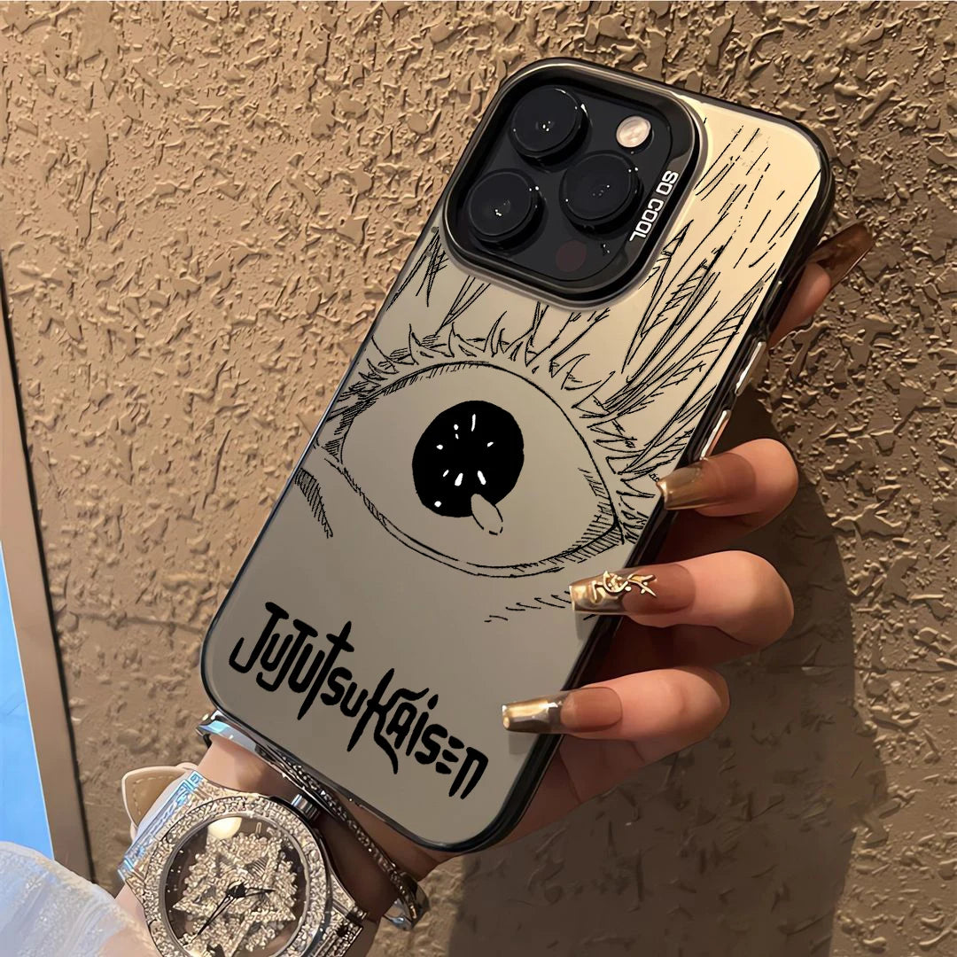 Anime Jujutsu Kaisen Phone Case For IPhone 16 15 14 13 12 11 Pro Max X XR XS 7 8 Plus Mini SE 2020 2022 Gojo Satoru