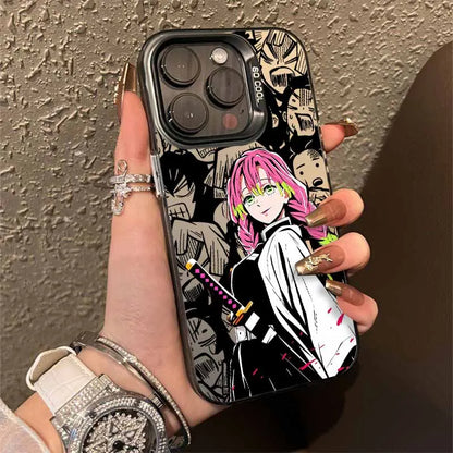 Demon Slayer Anime Cute Cover For Apple iPhone 17 Air 16E 16 15 14 13 12 mini Pro Max Plus Colorful Phone Case