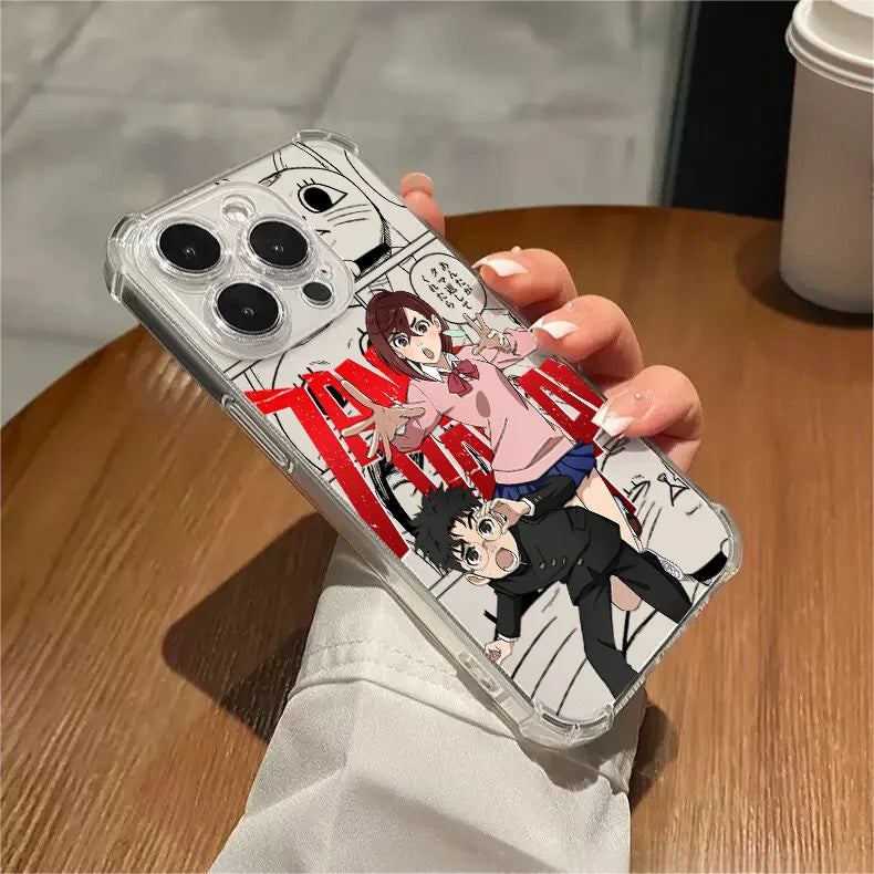 Dandadan Anime Hot New Phone Case For iPhone 17 16e 16 15 14 13 12 11 Mini Air Pro Max X XR XSMax 7 8 Plus Anti Fall Transparent