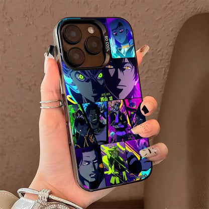 Black Clover Anime Phone Case Phone Case Color Silver Shell For IPhone 17 16 15 14 13 12 11 Pro Max Plus
