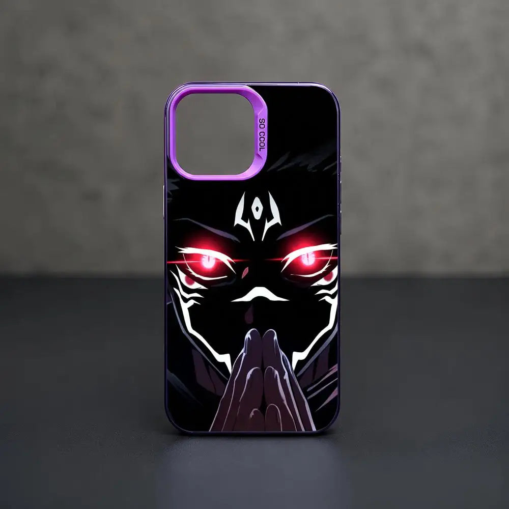 Jujutsu Kaisen Merchandise Phone Case For iPhone 11/12/13/14/15/16/17 Pro Max Color Gradient TPU Case Shockproof Cover