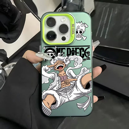 Anime Ones Pieces Nika Luffys Phone Case for IPhone 17 17e 16e 16 15 14 13 12 11 Pro Max Air Plus Anti Fall Matte Back Cover